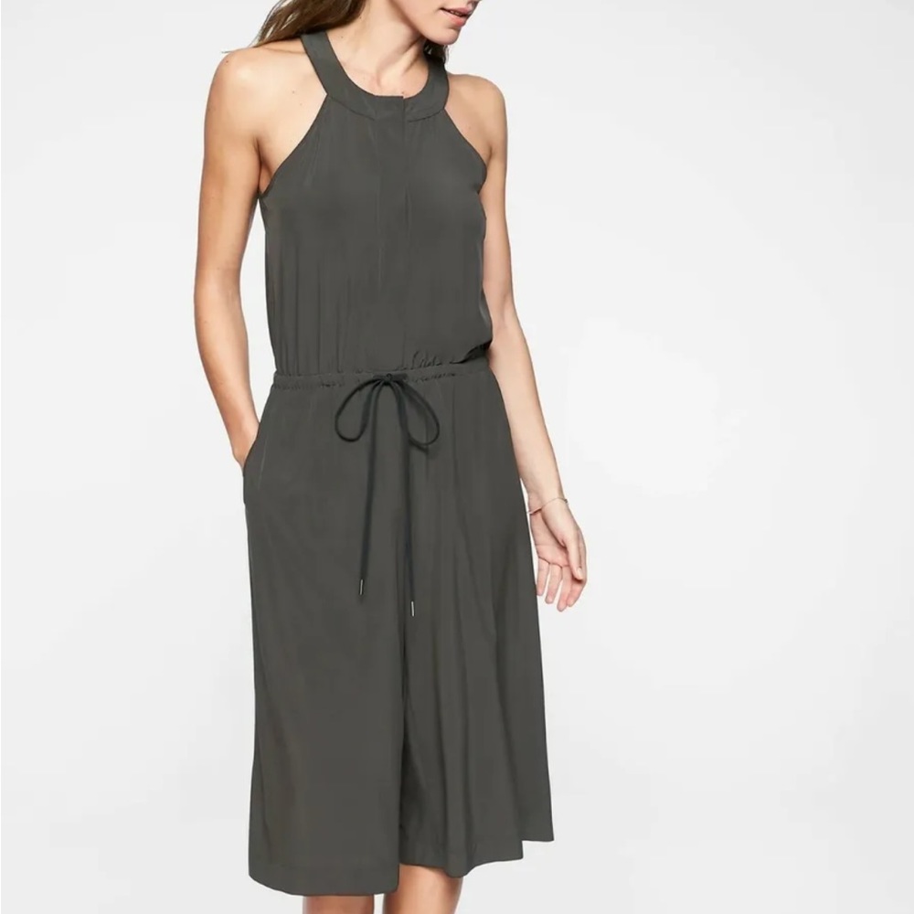 Athleta Mercer Wide Leg Romper Jumpsuit